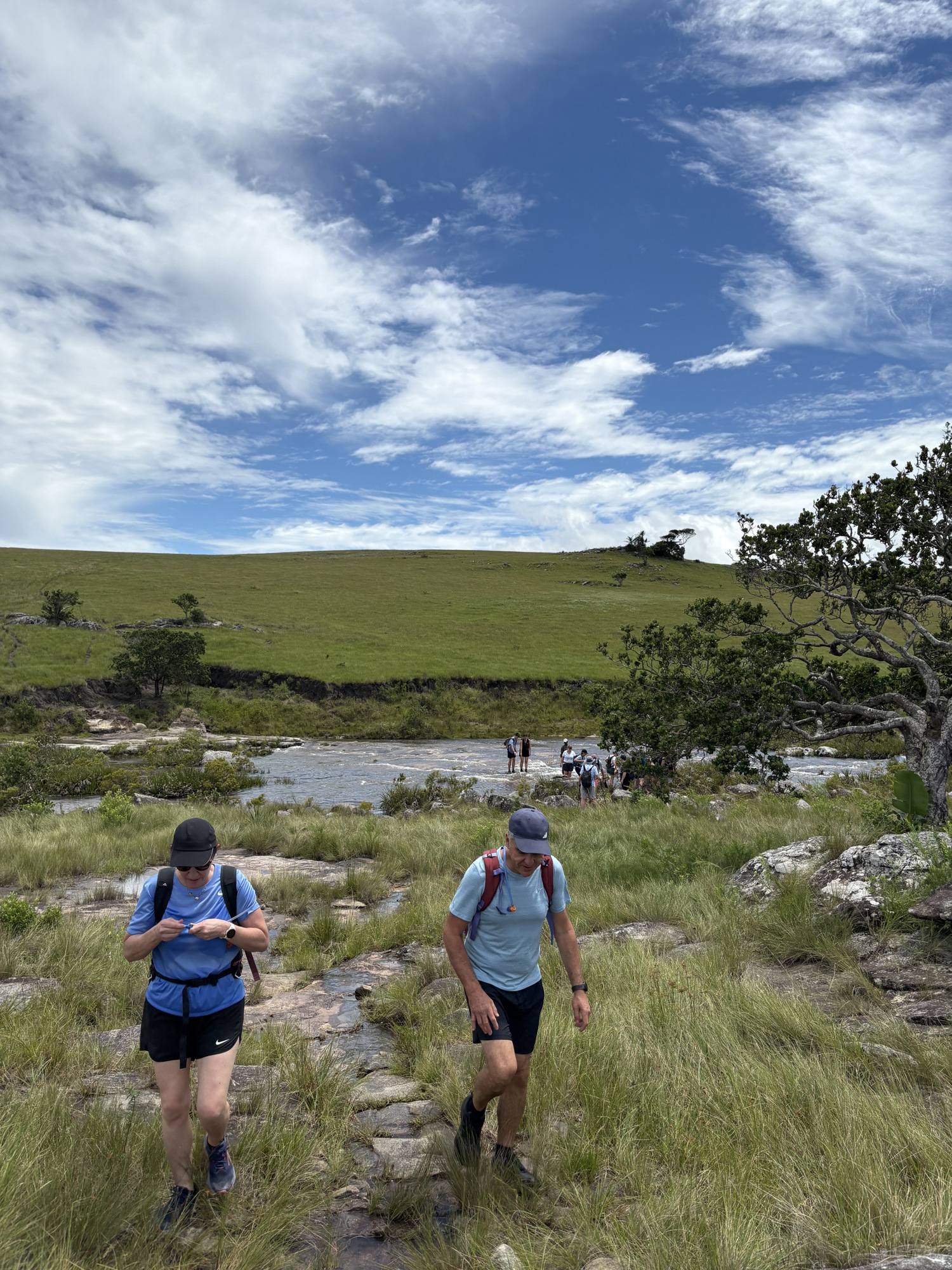 One of many river crossings